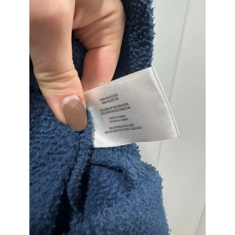 Orvis Blue Fleece Jacket Large